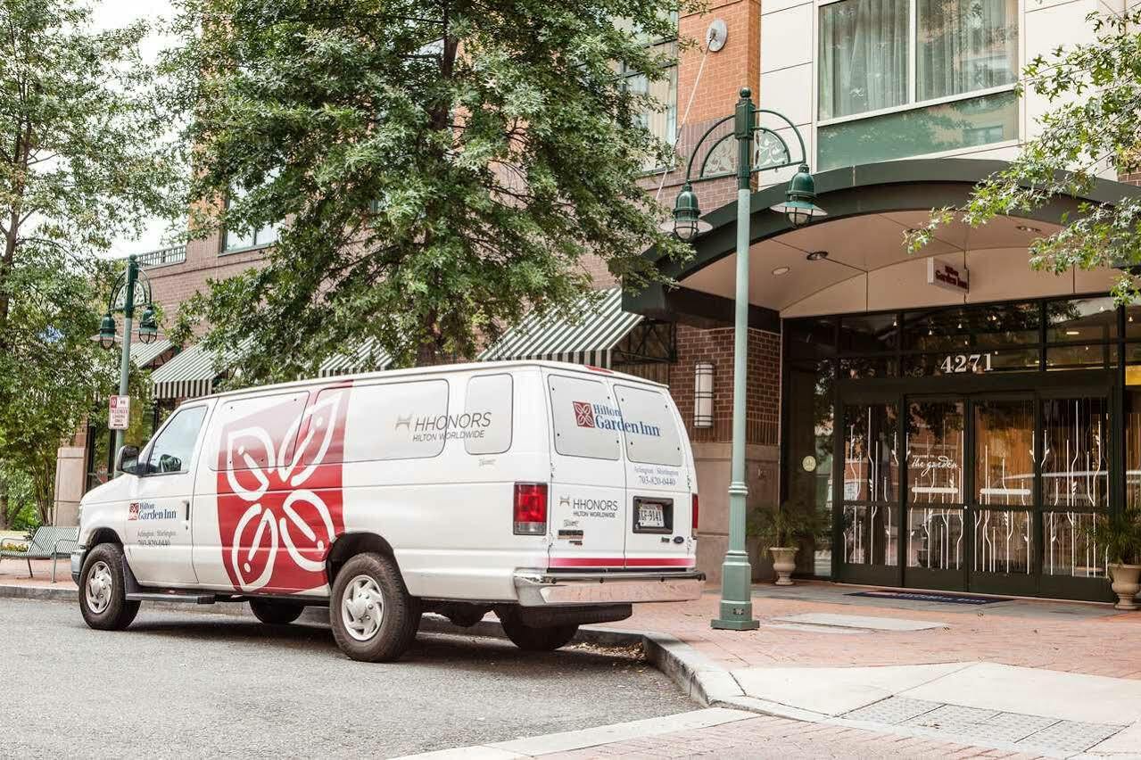 Hilton Garden Inn Shirlington Arlington Exteriör bild